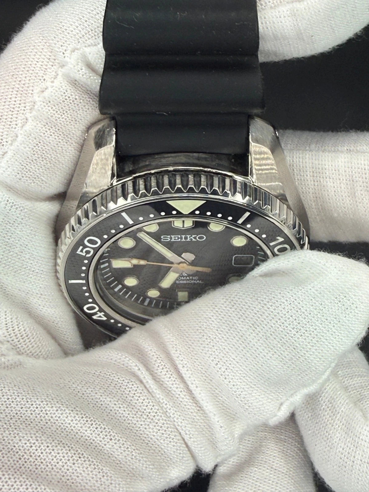 Seiko Prospex Marine Master 300 SLA021J1 – Full Set – Bracelet & Rubber Strap